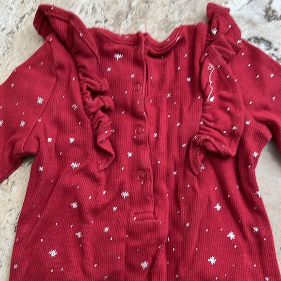 Jessica Simpson baby knit romper size 12 months snap bottom snap back New - Picture 6 of 6